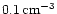 $0.1\,{\rm cm^{-3}}$
