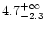 $4.7^{+\infty}_{-2.3}$