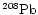 $^{208}{\rm Pb}$