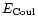 $E_{\rm Coul}$