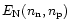 $E_{\rm N}(n_{\rm n},n_{\rm p})$