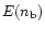 $E(n_{\rm b})$