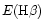 $E({\rm H}\beta )$