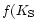 $f(K_{\rm S}$