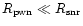 $R_{\rm pwn} \ll R_{\rm snr}$