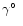 $\gamma\hbox{$^\circ$ }$