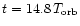 $t=14.8\,T_{\rm orb}$