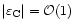 $\vert\varepsilon_{\rm C}\vert={\cal O}(1)$