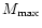 $M_{\rm max}$