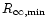 $ R_{\rm\infty,min}$