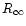 $R_\infty $