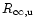 $R_{\infty,{\rm u}}$