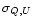 $\sigma_{Q,U}$