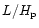 $L/H_{\rm p}$