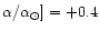 $\alpha/\alpha_{\odot}]=+0.4$