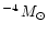 $^{-4}\,M_{\odot}$