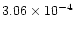 $3.06\times10^{-4}$