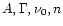$A,\Gamma, \nu_0, n$