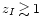 $z_I\gtrsim1$