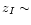 $z_I\sim$