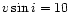 $\ensuremath{v\sin i} =10$