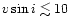 $\ensuremath{v\sin i}\lesssim 10$