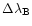 $\Delta\lambda_{\rm B}$