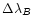 \(\Delta\lambda_{B}\)
