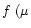 $f~(\mu$