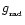 \ensuremath{g_{{}_{\rm rad}}}