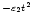 $^{-\varepsilon _2 t^2}$