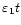 $\varepsilon _1 t$