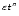 $^\mathsfsl{\varepsilon t^n}$
