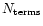 $N_{{\rm terms}}$
