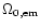 $\Omega_{0,{\rm em}}$