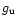 $g_{\rm u}$