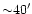 ${\sim}40^{\prime}$
