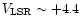 $V_{\rm LSR}\sim+4.4$