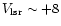 $V_{\rm lsr}\sim+8$