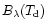 $B_{\lambda}(T_{\rm d})$