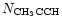 $N_{{\rm CH_3CCH}}$