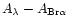 ${A_{\lambda}-A_{\rm Br\alpha}}$