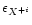 $\epsilon_{X^{+i}}$