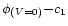 ${\phi }_{(V=0)}{-}c_{1}$
