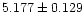 $5.177\pm0.129$