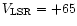 $V_{\rm LSR} = +65$