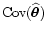 ${\rm
Cov}(\widehat{\vec{\theta}})$
