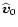 $\widehat{\vec{v}}_0$