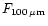 $F_{\rm 100\,\mu m}$