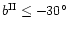 $b^{\rm II}\le{-}30^{\circ}$
